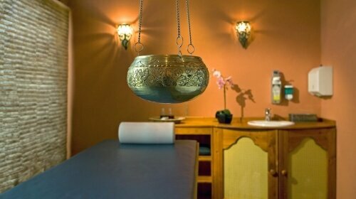 Massageraum im Ayurveda-Center