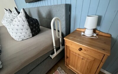 B1 – Barrierefreie Ferienwohnung im Harz - Schlafzimmer