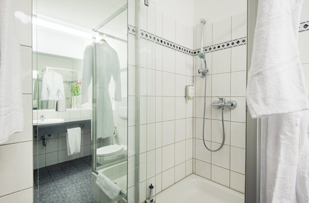 Badezimmer, Quelle: Hotel Dampfmühle