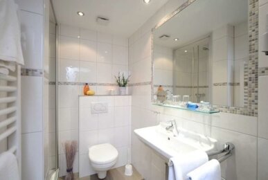 Badezimmer, Quelle: Hotel Lellmann