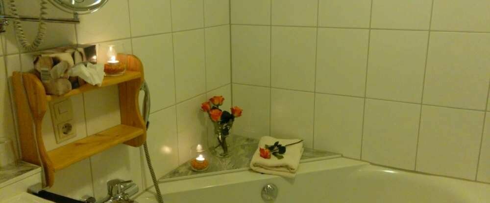 Badezimmer eines Doppelzimmers