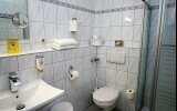 Ein Blick in das Badezimmer der Komfort-Doppelzimmer!