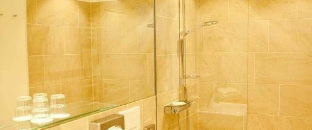 Badezimmer im Hotel