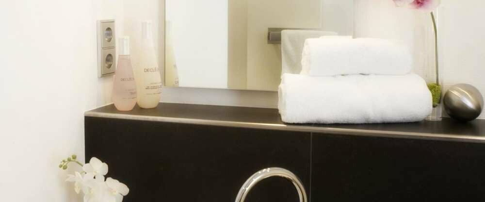 Badezimmer im Ringhotel Nassau-Oranien