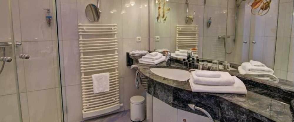 Badezimmer Vitalia Seehotel