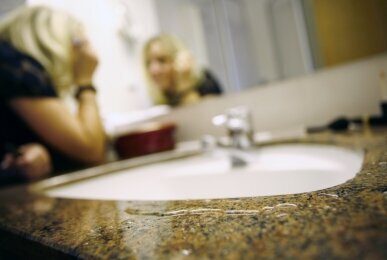 Badezimmer Waschbecken, Quelle: Park Hotel Fasanerie Neustrelitz