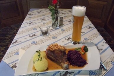 Bayrische Spezialitäten, Quelle: Hotel Am Markt 