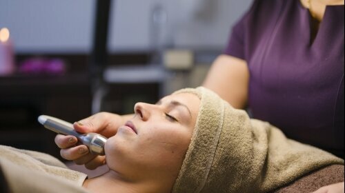 Microdermabrasion Behandlung 