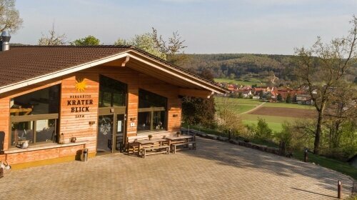 Hoteleigene Berghütte Kraterblick