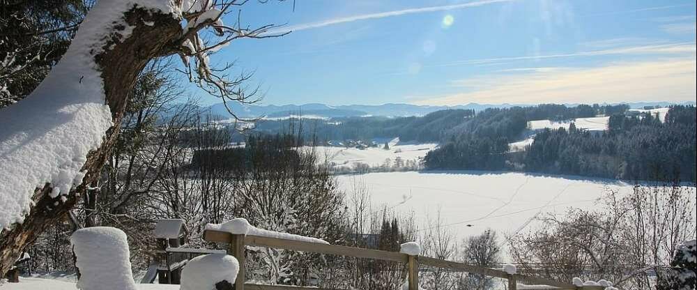 Bergsicht Winter