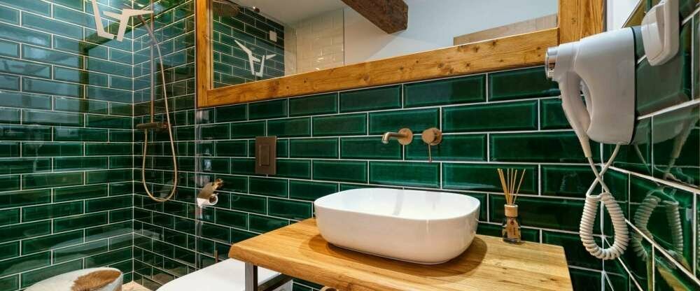 Bier Hotel Zlatá Kráva - Badezimmer