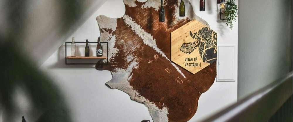 Bier Hotel Zlatá Kráva - Hotel-Innenansicht