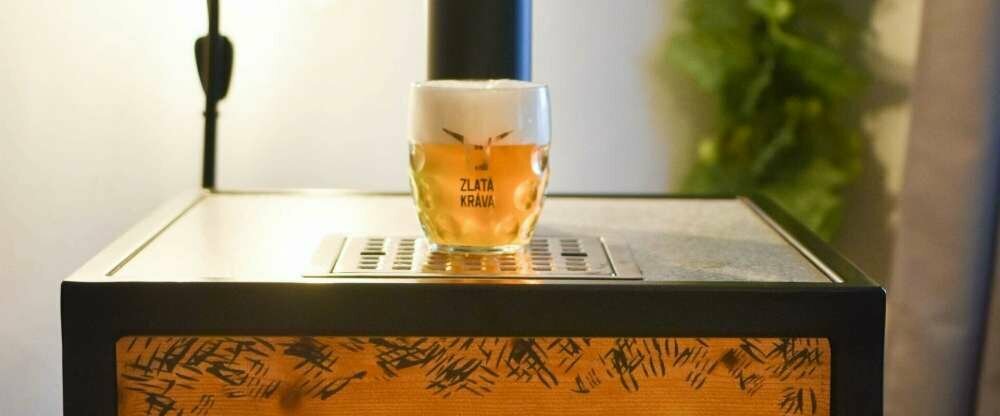 Bier Hotel Zlatá Kráva - Hotel-Innenansicht