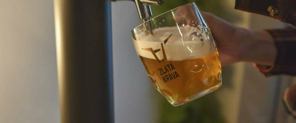 Bier Hotel Zlatá Kráva - Hotel-Innenansicht