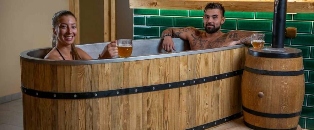 Bier Hotel Zlatá Kráva - Wellnessbereich