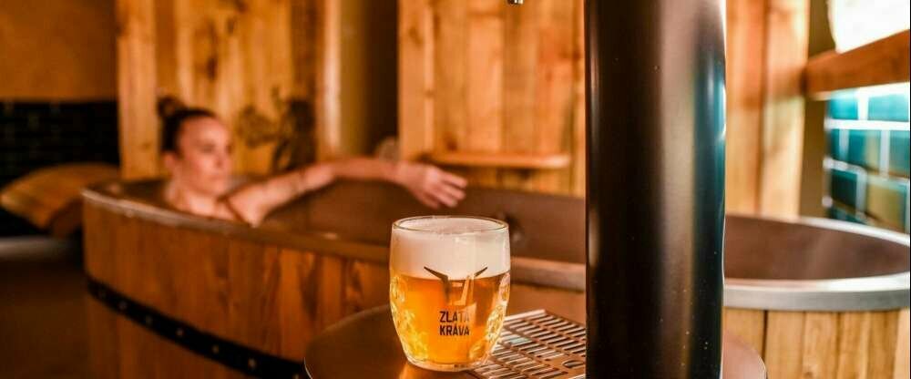 Bier Hotel Zlatá Kráva - Wellnessbereich