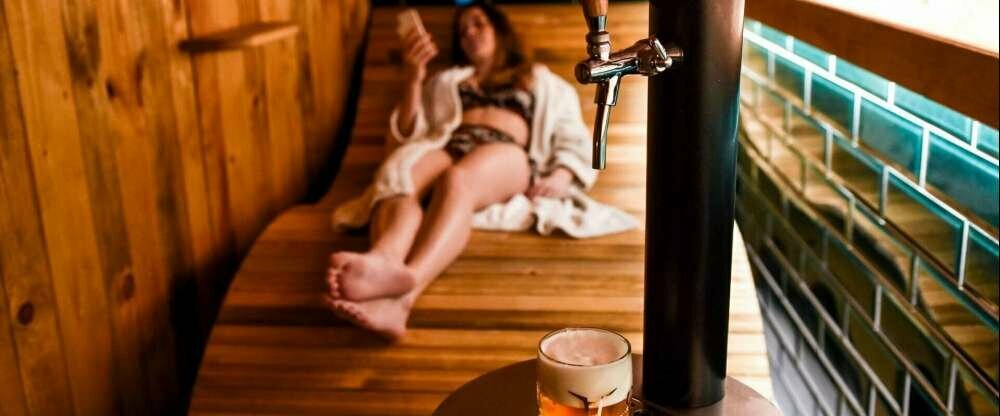 Bier Hotel Zlatá Kráva - Wellnessbereich