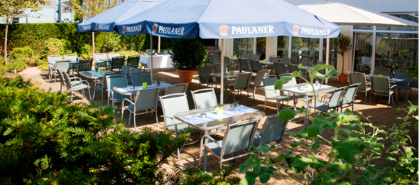 Biergarten, Quelle: Hotel-Restaurant ROEMER