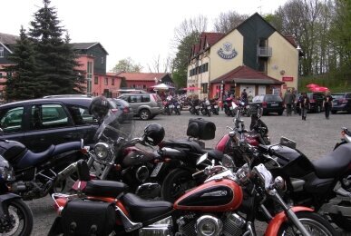 Biker Willkommen, Quelle: AKZENT Berghotel Rosstrappe