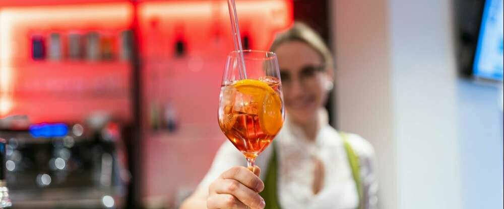 Alpenglühen-Bio-Bar im Biohotel Eggensberger