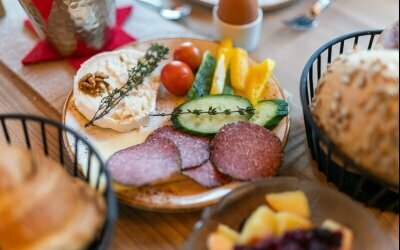 Bio-Frühstück im Biohotel Eggensberger****