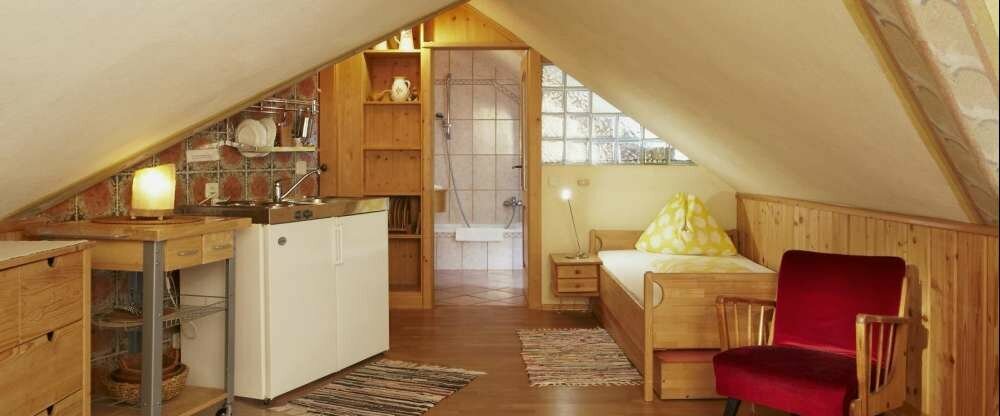 "Bionest II" - Familienzimmer im Lehmbaudach