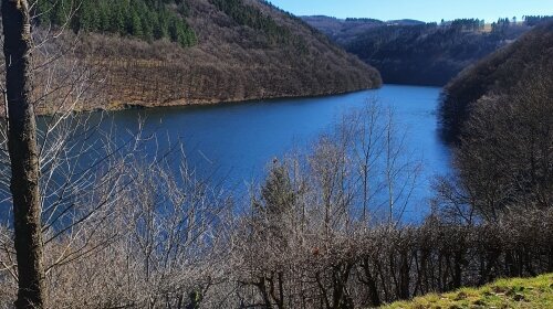 Wandern Rivereis Talsperre