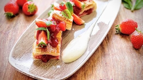 Erdbeertaschen