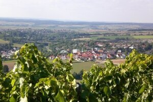 Blick auf Bitzfeld