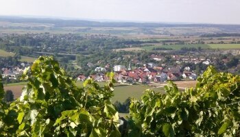 Blick auf Bitzfeld