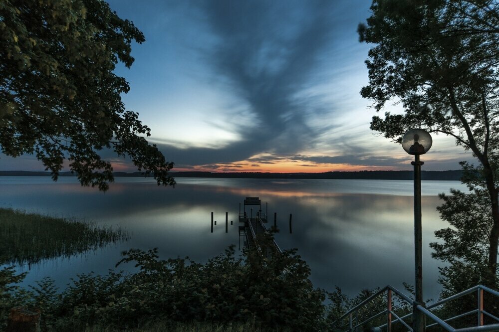 Blick auf den Tollensesee, Quelle: Seehotel Heidehof