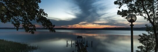 Blick auf den Tollensesee, Quelle: Seehotel Heidehof