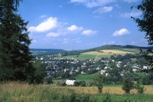 Blick auf Seiffen