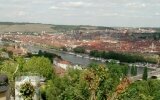 Blick vom Käppele auf die Stadt Würzburg