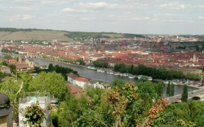 Blick auf Würzburg