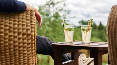 Boutique Hotel SwissHouse - Terrasse/Außenbereich