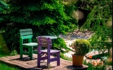 Boutique Hotel SwissHouse - Terrasse/Außenbereich