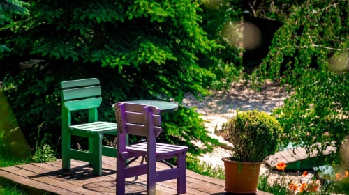 Boutique Hotel SwissHouse - Terrasse/Außenbereich
