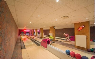 Bowlingbahn im Hotel