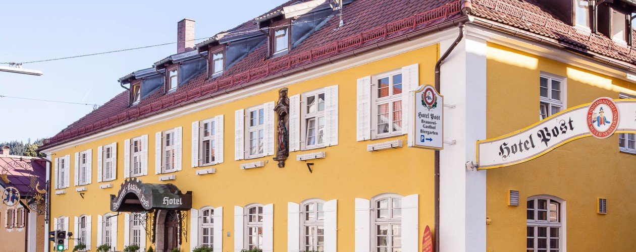 Allgäu-Urlaub – 3 Nächte – Brauerei-Gasthof Hotel Post (3.5 Sterne) in Nesselwang, Bayern inkl. Frühstück