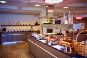 Buffet im Restaurant „Seaside“
