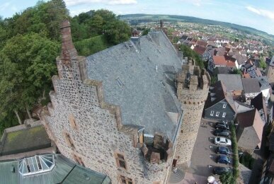 Burghotel Staufenberg - Hotel-Außenansicht, Quelle: Burghotel Staufenberg