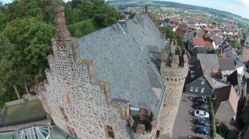 Burghotel Staufenberg - Hotel-Außenansicht