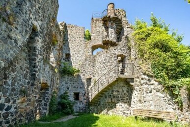 Burghotel Staufenberg - Hotel-Außenansicht, Quelle: Burghotel Staufenberg