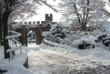 Burghotel Staufenberg im Winter, Quelle: Burghotel Staufenberg