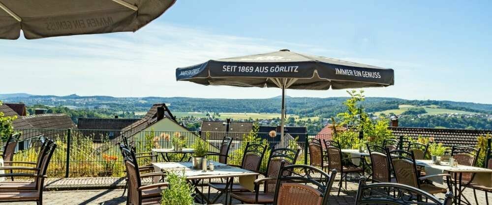 Burghotel Staufenberg - Terrasse/Außenbereich