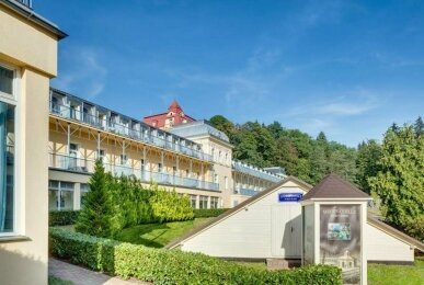 Centralni lazne Ensana Health Spa Hotel - Hotel-Außenansicht, Quelle: Centralni lazne Ensana Health Spa Hotel