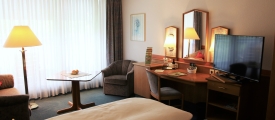 Classic Doppelzimmer zur Einzelnutzung, Quelle: Biosphärenhotel Graf Eberhard