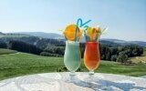 Cocktails auf der Panoramaterasse