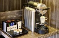 Nespresso-Maschine in der Suite